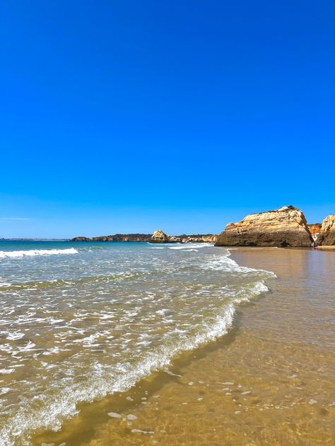 #portimao #portugal #beach #travel #europe #traveltips #aesthetic Portimao Portugal, Portugal Beach, Lagos Portugal, Summer Sunshine, Dream Trip, Beach Travel, Vision Boards, Travel Europe, 2024 Vision