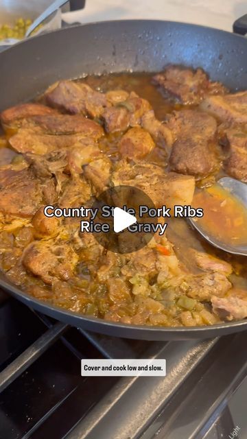 Liz Smith | Delicious Weeknight Recipes on Instagram: "Tropical Storm Francine which is soon to be Hurricane Francine is headed towards us so like any true Cajun what are we doing? Cleaning the house & cooking… Hurricane prep includes stress cooking & eating so I thought I’d share my pork finger rice & gravy recipe today.

Look for boneless country style pork ribs at the store. The key to this family friendly recipe is cooking it on low for a long time. The longer it simmers the more tender your pork becomes!

Now I need to know, what ya cookin for #hurricanefrancine ?! Stay safe yall

#thevintagefork #riceandgravy #hurricaneprep #cajuncooking #cajunrecipes" Boneless Country Style Pork Ribs, Rice And Gravy, Liz Smith, Country Style Pork Ribs, Country Style Ribs, Cleaning The House, Weeknight Recipes, Cajun Cooking, Gravy Recipe