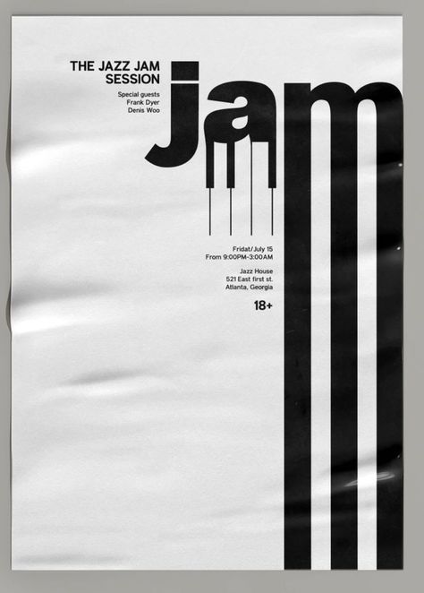 Jazz Restaurant, Jazz Wall Art, Music Jam, Concert Poster Design, Jazz Concert, Poster Design Layout, Concert Flyer, Jam Session, Jazz Poster