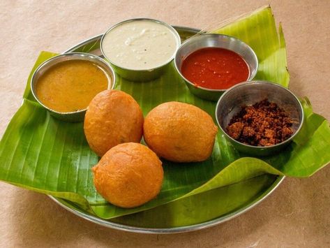 Mysore Bonda Recipe, Karnataka Cuisine, Karnataka Food, Mysore Bonda, Bonda Recipe, Coconut Burfi, Famous Food, Toast Sandwich, Dry Coconut