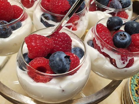 Maryam's Culinary Wonders: 1734. Mini Deconstructed Pavlova Pavlova In A Cup, Deconstructed Pavlova, Broken Pieces, Whipping Cream, Fresh Berries, Pavlova, Meringue, 2 Cups, The Oven