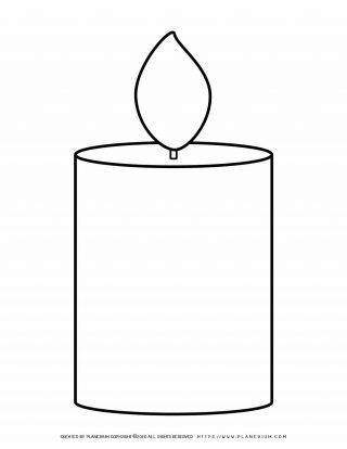 Templates - Free Editable Printables | Planerium Candle Template Free Printable, Birthday Candle Template, Candle Coloring Page, Candle Pics, Cartoon Candle, Candle Template, Candle Drawing, Candle Printable, Family Connection