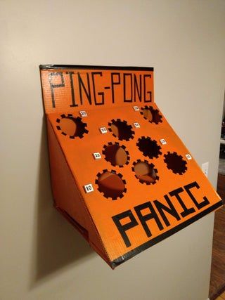 Plinko Game Ideas, Ping Pong Toss, Athletic Banquet, Bounce Game, School Carnival Games, Plinko Game, Childrens Party Games, Ping Pong Games, Wall Cutout