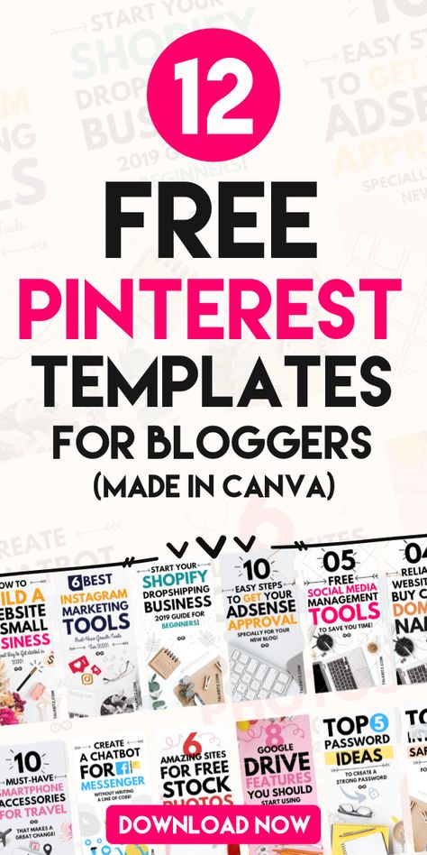 Picking out a new Pinterest theme or template is one of the most important decisions you'll make during your Pinterest journey. With templates, you can easily tell your ideas in a visually appealing way! #pinteresttemplates #freetemplates #canvatemplates #pinteresttips Social Media Template Instagram, Social Media Templates Design, Ceo Of Your Life, Free Social Media Templates, Canva Social Media Templates, Best Landing Page Design, Learn Digital Marketing, Pinterest Business Account, Canva Social Media