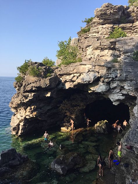 Bruce peninsula national park, Ontario, Canada Ontario Summer, Forest Grunge, Bruce Peninsula National Park, Tessa Bailey, Bruce Peninsula, The Grotto, Ontario Travel, Canadian Travel, 2023 Vision