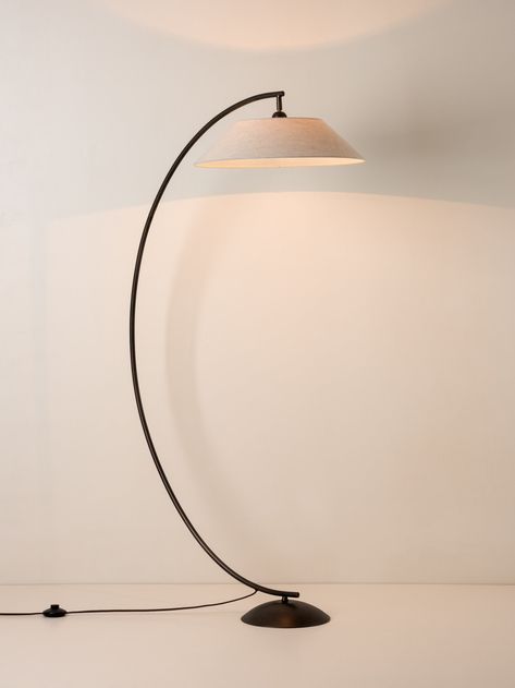 lights & lamps | modern designer lighting | lightsandlamps.com Arching Floor Lamp, Open Plan Kitchen Living, Black Lodge, Open Plan Kitchen Living Room, Lamp Lights, Arched Floor Lamp, Modern Lighting Design, Arc Lamp, Lamp Floor