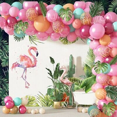 Flamingo Balloons, Orange Confetti, Flamingo Themed Party, 1st Birthday Balloons, Flamingo Theme, Gold Confetti Balloons, Rose Gold Confetti, Rose Gold Balloons, Flamingo Birthday