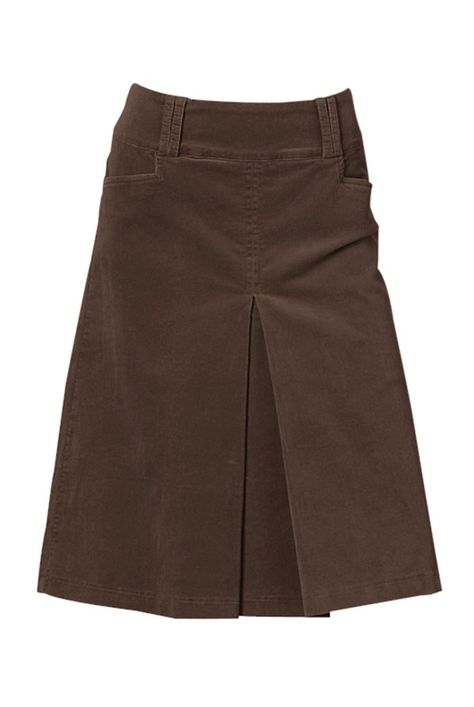 Dark brown corduroy skirt by #Heine. You can find it on #Stilago outlet. Dark Brown Clothes, Modest Denim Skirts, Brown Corduroy Skirt, Brown Clothes, Clothing Png, Knit Dress Pattern, Brown Skirt, Work Skirts, Brown Skirts