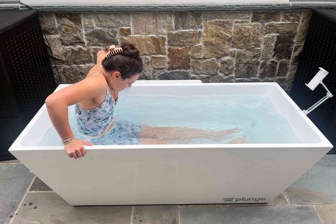 We researched the best cold plunge tubs for indoor and outdoor use. Our top picks have standout features and robust cooling capabilities. Indoor Cold Plunge, Cold Tub, Cold Plunge Tub, White Tub, Cold Plunge, Buying Stuff, Pool Sizes, Wellness Trends, Ice Baths