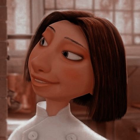 Ratatouille Characters, Ratatouille Film, Ratatouille Movie, Ratatouille Disney, Childhood Characters, French Bob, Female Chef, Cartoon Profile Pictures, Favorite Cartoon Character