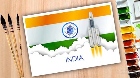 ISRO chandrayaan 3, Indian rocket drawing How to draw indian rocket step by step Chandrayaan 3 Rocket Drawing, Isro Chandrayaan 3 Drawing, Isro Drawing, Chandrayaan 3 Drawing, Isro Rocket, Chandrayan 3 Drawing, Chandrayan 3, Rocket Drawing, Chandrayaan 3