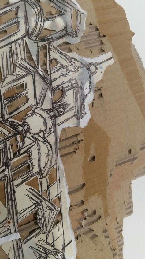 Gcse Architecture Sketchbook, Architecture Art Abstract, Mark Making Architecture, Structures Art Gcse, Architecture Textiles, Mixed Media Architecture Art, Fragments Art Gcse Title Page, Buildings Title Page Gcse Art, Places And Spaces Gcse Art