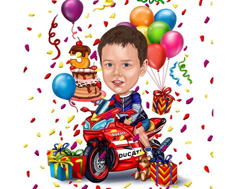 Funny birthday caricature for kids. Perfect for birthday invitation cards or as a birthday gift. #birthday #birthdayinvitation . #Memorable_Birthday_Gifts #Birthday_Caricature #Dog_Caricature #Caricature_Gifts Birthday Caricature, Kids Birthday Invitation Card, Dog Caricature, Caricature Gifts, Card Gifts, Invitation Card Birthday, Personalized Caricature, Birthday Invitation Card, Caricature From Photo