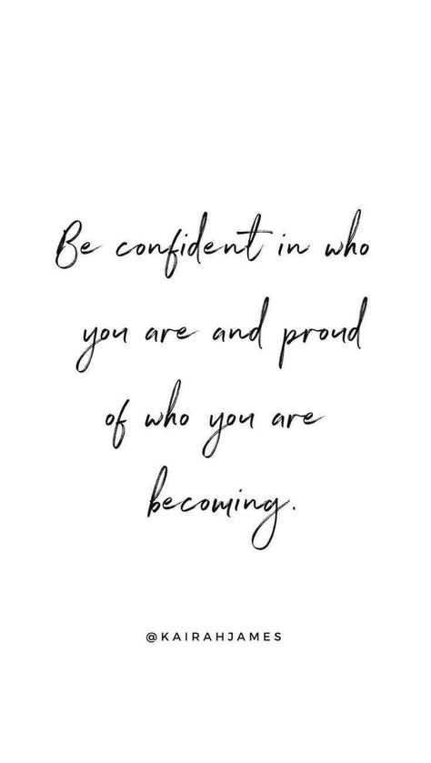 Self Confidence Quotes, Simple Quotes, Confidence Quotes, Quote Life, Be Confident, Trendy Quotes, Motivational Quotes For Life, Confident Woman, Quotes Motivational