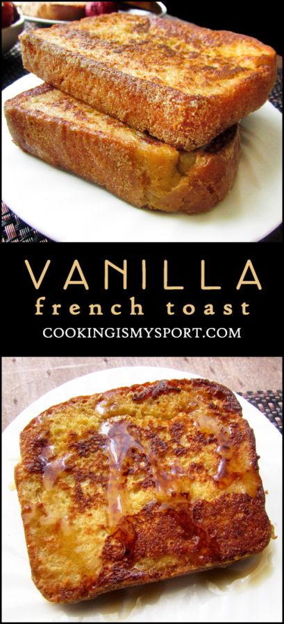 Vanilla French Toast French Toast Recipe Heavy Cream, Custard French Toast Recipe, Vanilla French Toast Recipe, Homemade French Toast Recipe, Buttermilk French Toast, Cracker Barrel French Toast, Oven French Toast, Vanilla French Toast, Fluffy French Toast