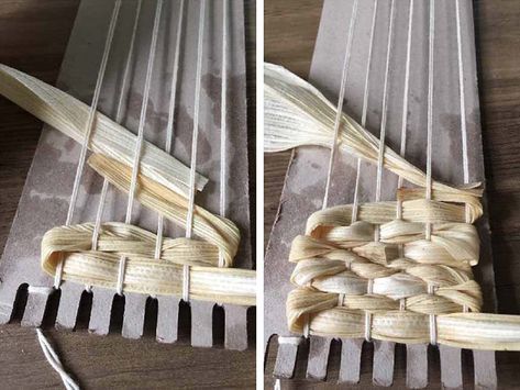 Corn Husk Weaving | Museum of Fine Arts Boston Corn Husk Uses, Corn Husk Crafts Diy, Corn Diy Crafts, Corn Husk Wreath Diy, Corn Husk Basket Weaving, Corn Husk Weaving, Corn Husk Basket, Lauhala Weaving, Corn Husk Wreath