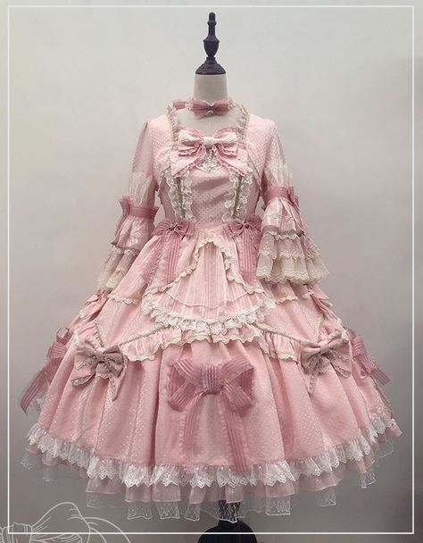 Angel's Heart -The Heart of Angel- Lolita OP Dress Angelic Pretty Dress, Angel S, Op Dress, Lolita Outfits, Old Fashion Dresses, S Heart, Kawaii Dress, Harajuku Fashion, Cosplay Outfits