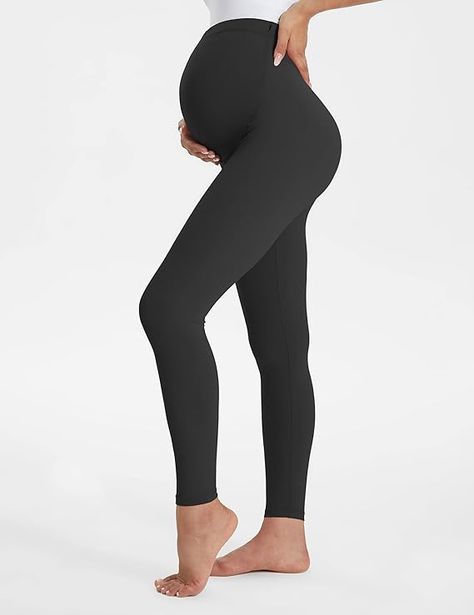 Buttergene Women's Maternity Leggings over The Belly Pregnancy Active Wear Workout Yoga Tights Pants Modest Maternity Clothes, Pregnancy Leggings, Modest Maternity, Maternity Tights, Maternity Street Style, Yoga Tights, Pregnancy Yoga, Yoga Outfit, Maternity Shorts