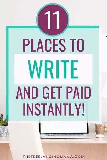 Looking for fast cash? Make money from home and write and get paid instantly (even if you have no experience) with these top websites. Jobs For Students, Jobs Ideas, Get Paid To Write, Paid To Write, Freelance Editing, Apps That Pay You, Accounting Jobs, Jobs At Home, Top Websites