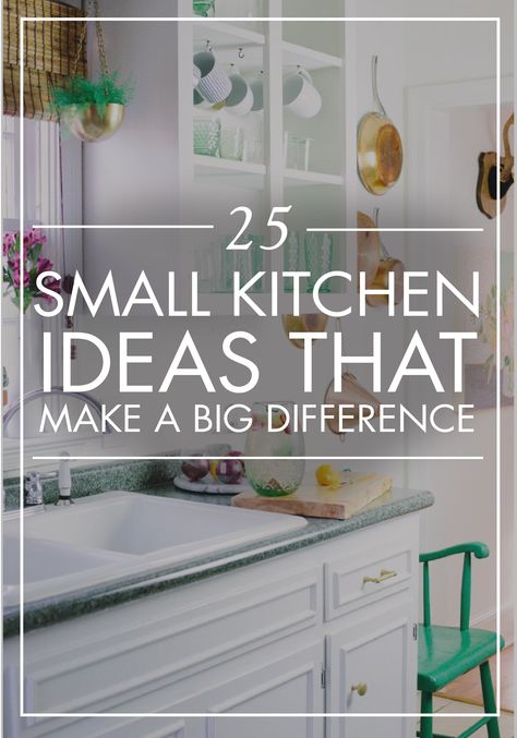 Make a big difference in your rooms with these helpful small kitchen ideas that will open your area. Whether you’re redecorating or moving into a new home, making your decor literally fit is an obvious must. Small Kitchen Decor Ideas, Small Kitchen Makeovers, Small Kitchen Hacks, Small Kitchen Organization, Small Kitchen Ideas, Small Kitchen Decor, Kitchen Decor Ideas, Office Office, Compact Kitchen