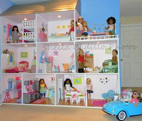 American Doll House, Ag Doll House, American Girl House, American Girl Doll Room, American Girl Dollhouse, Dream Christmas, American Girl Doll House, American Girl Diy, Girls Dollhouse