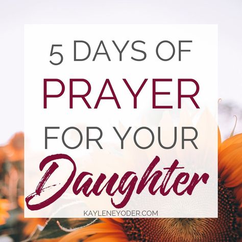 How do you pray Scripture for your daughter and ask God to be the center of her life? Explore how to pray for your daughter with this free prayer challenge and pray bold, war room prayers on her behalf. || Kaylene Yoder Prayers For Daughters, Prayers For Relationship, Prayers For My Daughters, Praying For My Children, A Mothers Prayer, Prayer For My Daughter, Prayers For Your Family, Relationship Happiness, Esther Bible Study