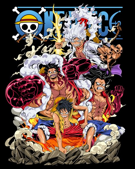 One Piece Shirt, One Piece Cartoon, Adobe Fresco, One Piece Wallpaper Iphone, Anime Tshirt, One Piece Drawing, Anime Poster, Hd Print, Graphic Tshirt Design