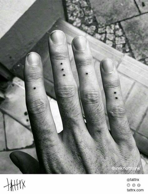 1312 Finger Dot Tattoo, Dot Tattoo Meaning, 3 Dot Tattoo, Braille Tattoo, Acab Tattoo, Simple Hand Tattoos, Mandala Hand Tattoos, Finger Tattoo For Women, Dot Tattoos