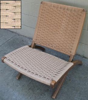 Danish Cord Weaving, Cord Weaving, Nomadic Furniture, Woven Chairs, Danish Cord, Mod Furniture, Wayfair Living Room Chairs, Patterned Armchair, Wood Repair