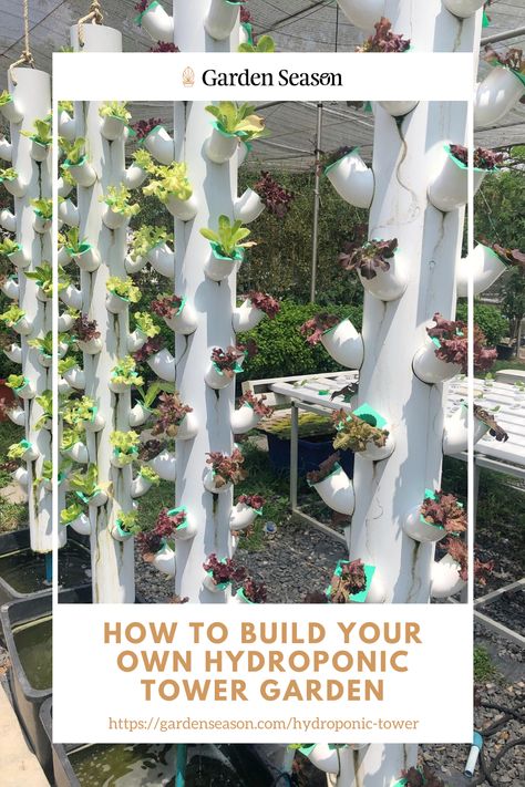 How To Build A Hydroponic Garden, Hydroponic Gardening Apartment, Tower Farm Diy, Small Indoor Hydroponics System Diy, Hydroponic Indoor Gardening Diy, Raised Hydroponic Garden, Vertical Self Watering Garden, Hanging Hydroponic Garden, Tower Garden Diy How To Build