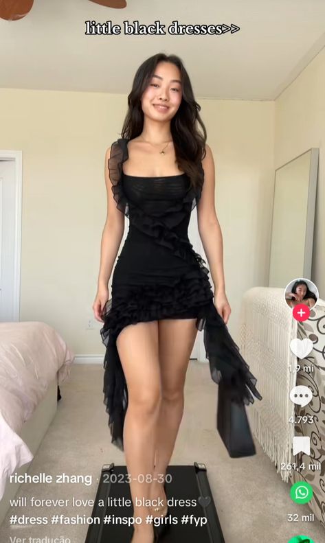 Black Dress Outfit Party, Dress Dinner, Black Dresses Classy, Hoco Dress, Dress Night, Night Dresses, Dress Party Night, Diy Vetement, Black Dress Outfits