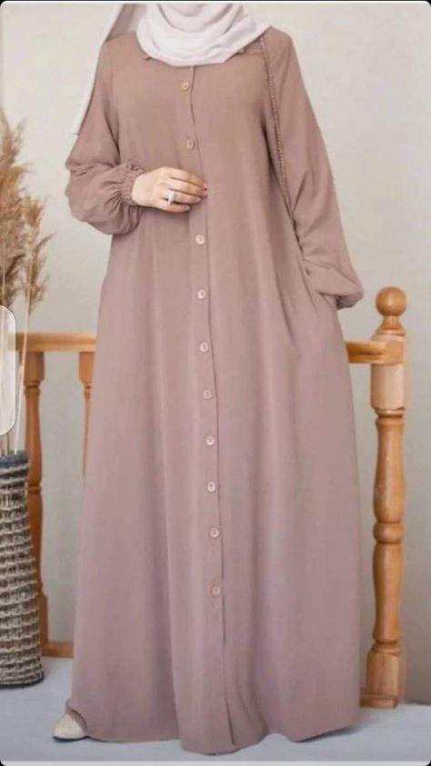 Moslem Fashion Dress Simple, Borka Design, Simple Abaya Designs, Burkha Designs, Latest Abaya Designs, Simple Abaya, Muslimah Fashion Casual, Abaya Designs Latest, Moslem Fashion