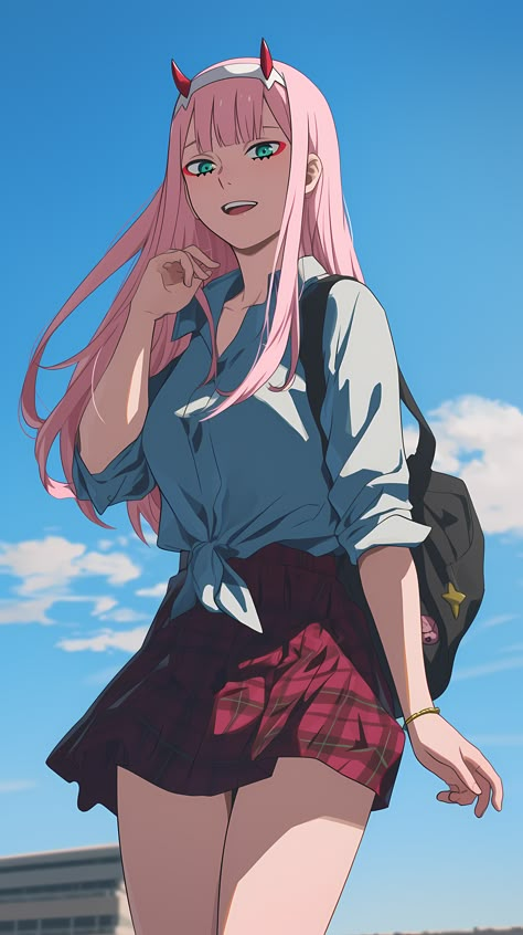 Queen Anime, Kushina Uzumaki, 5 Anime, Zero Two, Anime Wallpapers, Animated Images, Darling In The Franxx, Cute Anime Wallpaper, Anime Character Drawing