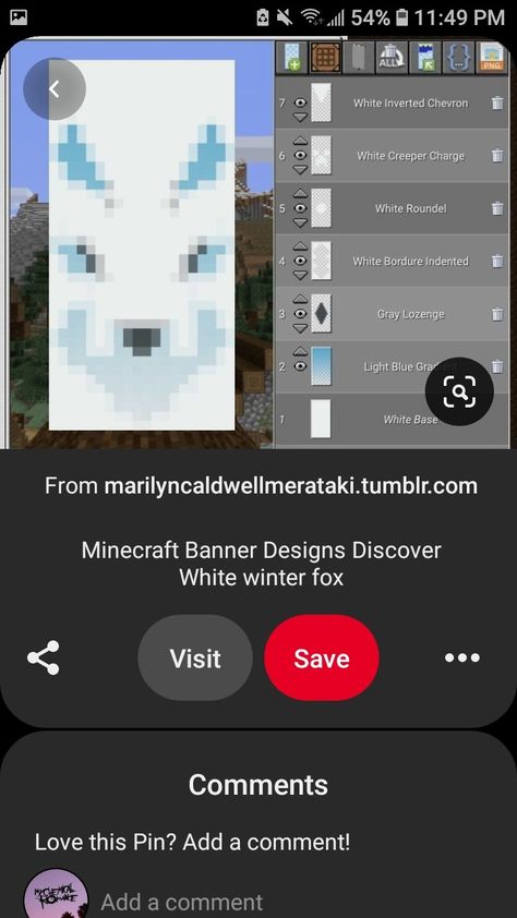 Minecraft Flag Design Tutorial, Minecraft Flag Design, Minecraft Banner Patterns, Minecraft Wolf, Minecraft Banner, Minecraft Things, Minecraft Structures, Minecraft Banner Designs, Minecraft Banners