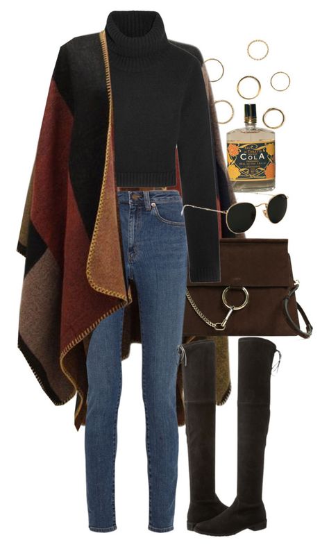 "Untitled #9924" by nikka-phillips ❤ liked on Polyvore featuring ChloÃ©, Yves Saint Laurent, Michael Kors, Stuart Weitzman and Ray-Ban Comfy Jeans Outfit, Winter Mode Outfits, Winter Fashion Coats, Boating Outfit, Outfit Jeans, Winter Outfits For Work, Winter Outfits Women, Luxury Brands, Fashion Mode