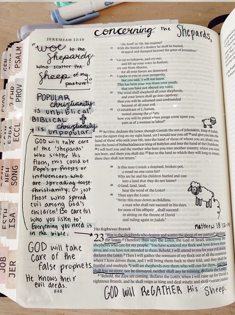 Jeremiah Bible Notes, Matthew Chapter 1 Bible Journaling, Jeremiah Bible Journaling, Bible Annotations, Bible Highlighting, Bible Journal Notebooks, Bible Journaling Ideas Drawings, Bible Doodling, Bible Journal Notes