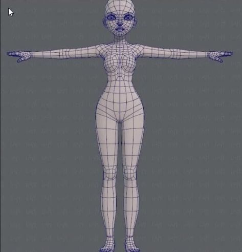 T Pose Reference Character Design, Low Poly Character Design, Body Topology, 3d Maya, 3d Pose, Low Poly Character, Zbrush Character, Blender Models, Character Model Sheet