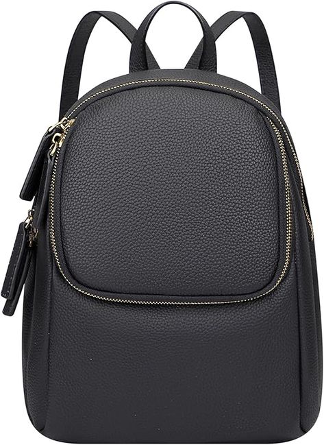 for Women Small Leather Backpack Purse Casual Fashion Backpack(O218E Black) Small Leather Backpack, Purse Casual, Leather Backpack Purse, Ladies Bag, Backpack For Women, Black Clothing, Black Leather Backpack, Backpack Purse, Leather Backpack