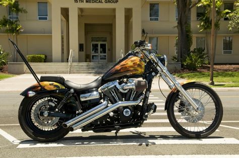 Street Bob Custom, Harley Wide Glide, Harley Davidson Bobber, Harley Davidson Dyna Wide Glide, Dyna Street Bob, Harley Davidson Pictures, Street Accessories, Harley Davidson Baggers, Wide Glide