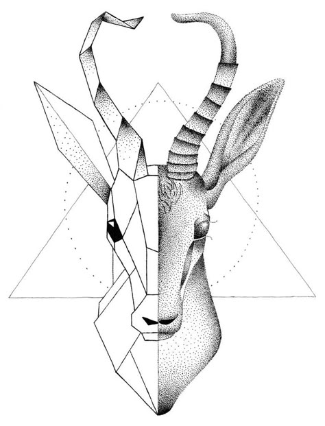 Springbok Tattoo Design by sethd2725 Springbok Tattoo, Antler Tattoos, Common Tattoos, Deer Tattoo, Original Tattoos, Minimalist Tattoos, Head Tattoos, Africa Art, Tattoo Parlors