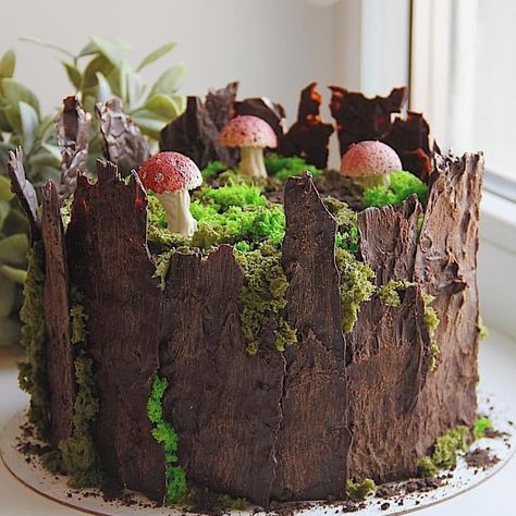 I made a little collection of tree stump cakes and want to share it with you guys. In case you need to make a stump cake 😉 All the cakes are absolutely gorgeous and look very realistic 👍 Swipe to see them all 😊😍 Credits: @tortberry29 @o.voronkova_konditer via @vse_konditery_tut @kulik_ova @margoshkiny_sladosti @galaart_cake @fil.cakes @lenkakus . What cake did you like most? Please comment below 👇 . Follow me please . @tastychannel . for more inspiration and great ideas 🤩🤩🤩 Moss Cake, Birch Tree Cakes, Stump Cake, Tree Stump Cake, Nature Cake, Mushroom Cake, Woodland Cake, Forest Cake, Tree Cakes