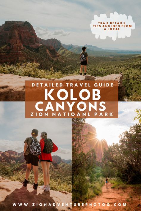 Discover the ultimate guide to exploring Zion's unique Kolob Canyons Scenic Drive, perfect for your summer bucket list adventure filled with nature, camping, hiking, and wanderlust | Click for our FREE Zion 101 guide Kolob Canyon Utah, Zion Hikes, Outdoor Adventure Photography, Narrows Zion National Park, Kolob Canyon, Utah Hiking, Bucket List Adventure, Utah Hikes, National Park Vacation