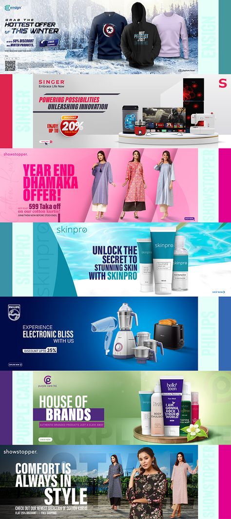 Creative Website Banner Design E Commerce Banner Design, Graphic Design Concept, Banners Design, Website Banner Design, Amazon Website, Advertising Graphic Design, Creative Website, E Commerce Website, Website Banner