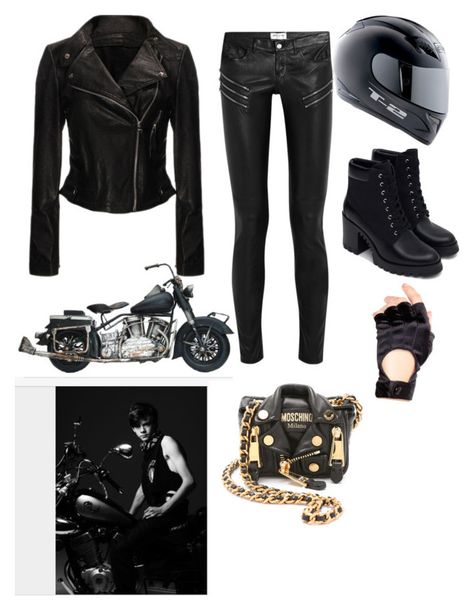 Female Biker Outfit, Outfit For Women Casual, Motorcycle Riding Outfits, Motorcycle Boots Outfit, Biker Chick Outfit, Biker Chick Style, Biker Girl Outfits, Motorcycle Fashion, Motorcycle Ride