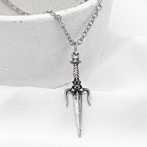 Pointed Dagger Necklace 

This grungy sword pendant... - Depop Dagger Necklace, Accessories Jewelry Necklace, Edgy Look, Women Accessories Jewelry, Women's Jewelry, Bend, Jewelry Sales, Women's Accessories, Sneaker Boots