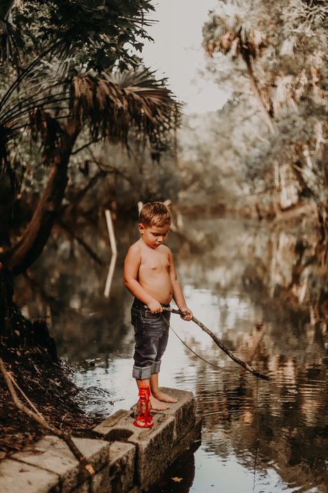 Fishing Photo Shoot, Family Fishing Photography, Little Boy Fishing Photography, Fishing Photos, Fishing Photography, Baby Fish, Fishing Pictures, Kids Fishing, Boy Fishing