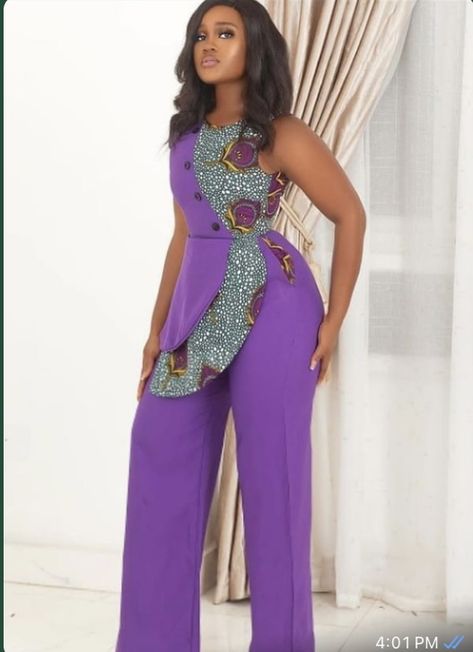 Ankara Jumpsuit Styles, African Print Jumpsuit, Ankara Jumpsuit, Classy Jumpsuit, Best African Dresses, African Fashion Skirts, African Wear Dresses, Afrikaanse Mode, African Fashion Modern