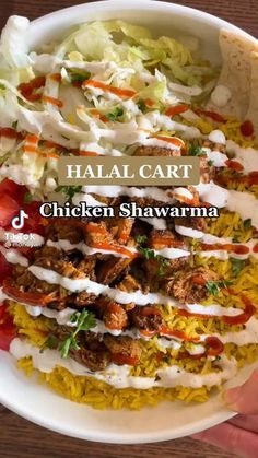 Chicken Shawarma Recipe Videos, How To Make Chicken Shawarma, Easy Chicken Shawarma Recipe, Pita Bread Meals, Sharwama Recipes, Chicken Shwarma Recipe, Shawarma Chicken Recipe, Shawarma Recipe Chicken, Shawarma Food