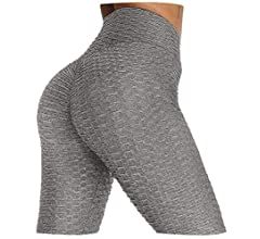 AIMILIA Butt Lifting Anti Cellulite Sexy Leggings for Women High Waisted Yoga Pants Workout Tummy Control Sport Tights Black at Amazon Women’s Clothing store Workout Tummy, Grey Nike Leggings, Halloween Leggings, Sport Tights, Yoga Exercise, Yoga Activewear, Leggings For Women, Ankle Leggings, Compression Leggings