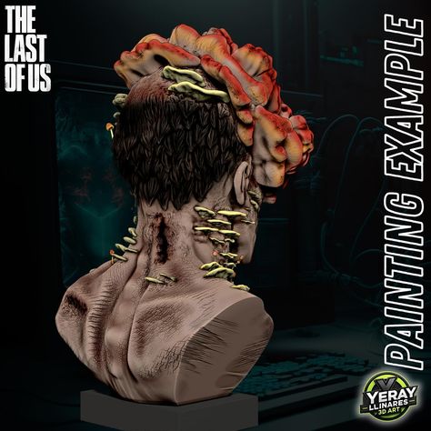 I made a bust sculpture of a The Last of Us Clicker time ago and today I wanna share it with you all!! I spend a lot of time growing the multiple Cordyceps and details!! I hope you like it!! That model is ready for SLA printers mainly but I add a FDM version! You can found that clicker in: https://cults3d.com/es/colecciones-de-diseños/YerayLlinares3DArt/the-last-of-us-collection If you are a pro maker and need another options go to : https://www.patreon.com/yerayllinares3DArt #TheLastOfU... Cordyceps The Last Of Us, Last Of Us Clicker, Bust Sculpture, Last Of Us, 3d Art, I Hope You, Sculpture, Share It, Halloween